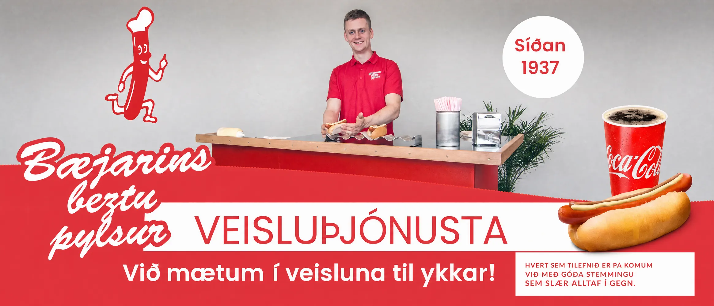 Bæjarins Beztu Pylsur - veisluþjónusta á Seltjarnarnesi