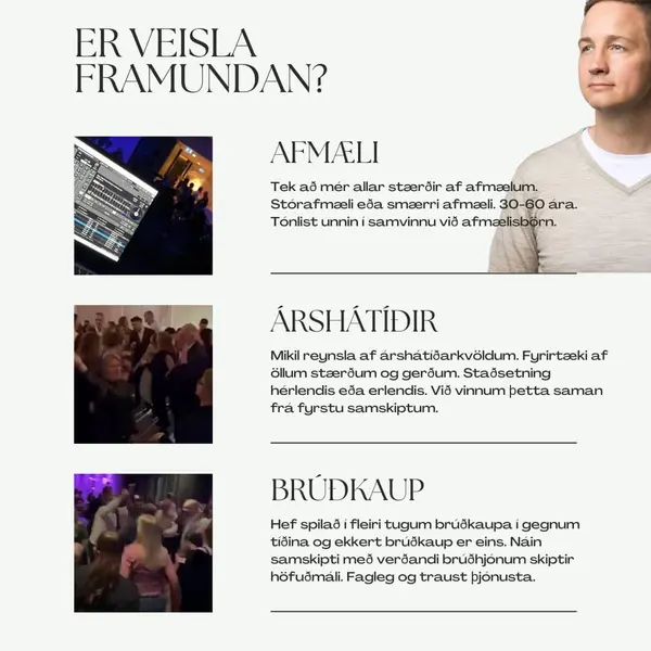 Heiðar Austmann - tónlistarþjónusta á höfuðborgarsvæðinu (1)